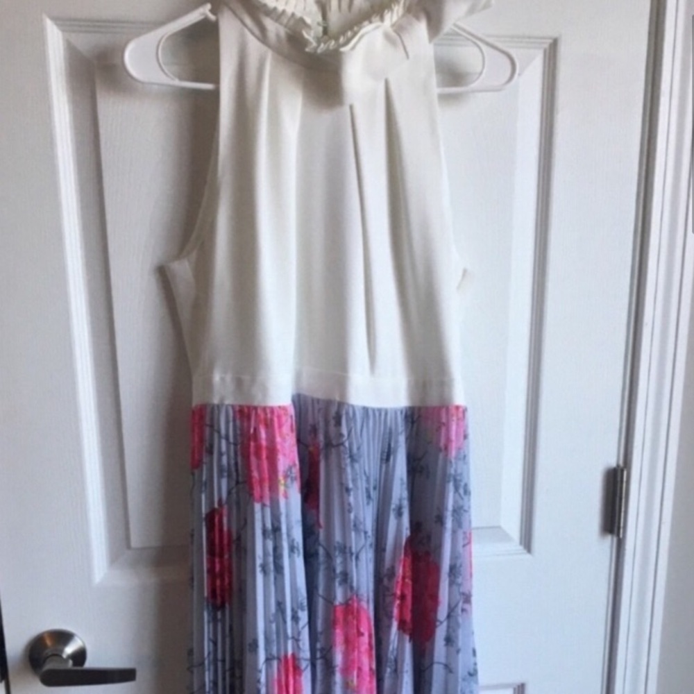 Ted Baker London Cornala Babylon Pleated Dress NWT